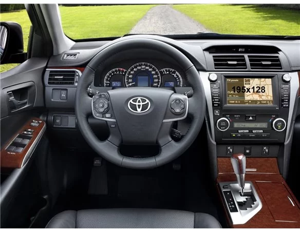 Toyota Camry VI (XV50/XV55) 2012 – súčasná multimediálna 8-palcová ochrana obrazovky ExtraShield - 1