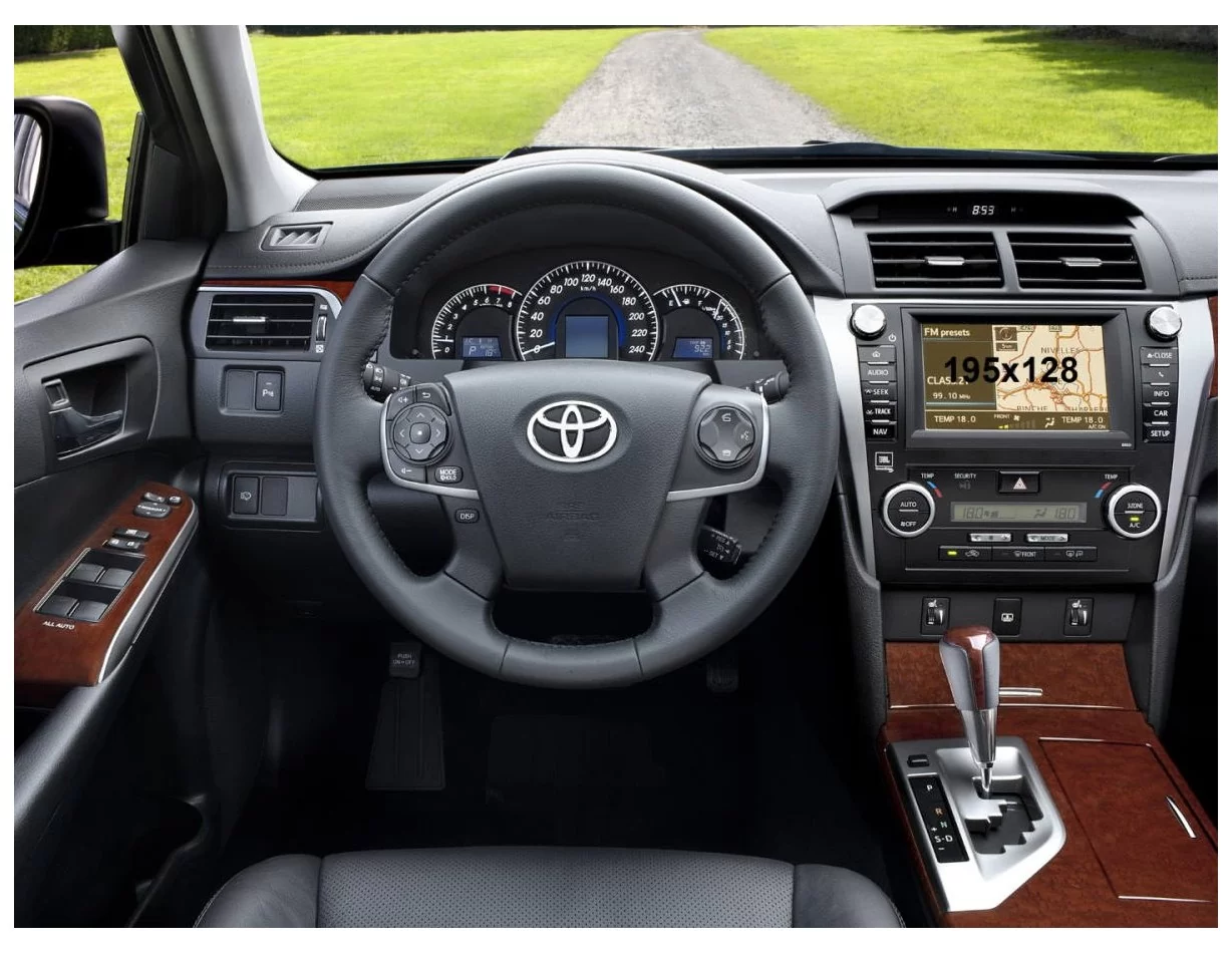 Toyota Camry VI (XV50/XV55) 2012 – súčasná multimediálna 8-palcová ochrana obrazovky ExtraShield - 1