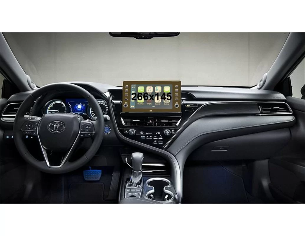 Toyota Camry XI (XV70) 2021 – súčasný 9" multimediálny chránič obrazovky ExtraShield - 1