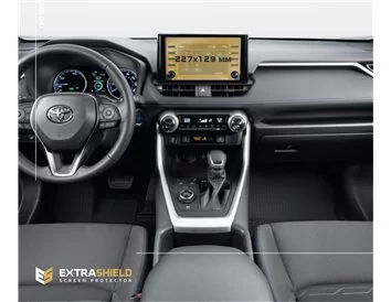 Toyota RAV4 2018 - Súčasná multimediálna 7" ochrana obrazovky ExtraShield - 1