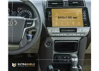 Toyota Land Cruiser Prado 150 2012 – súčasná multimediálna ochrana obrazovky ExtraShield - 1