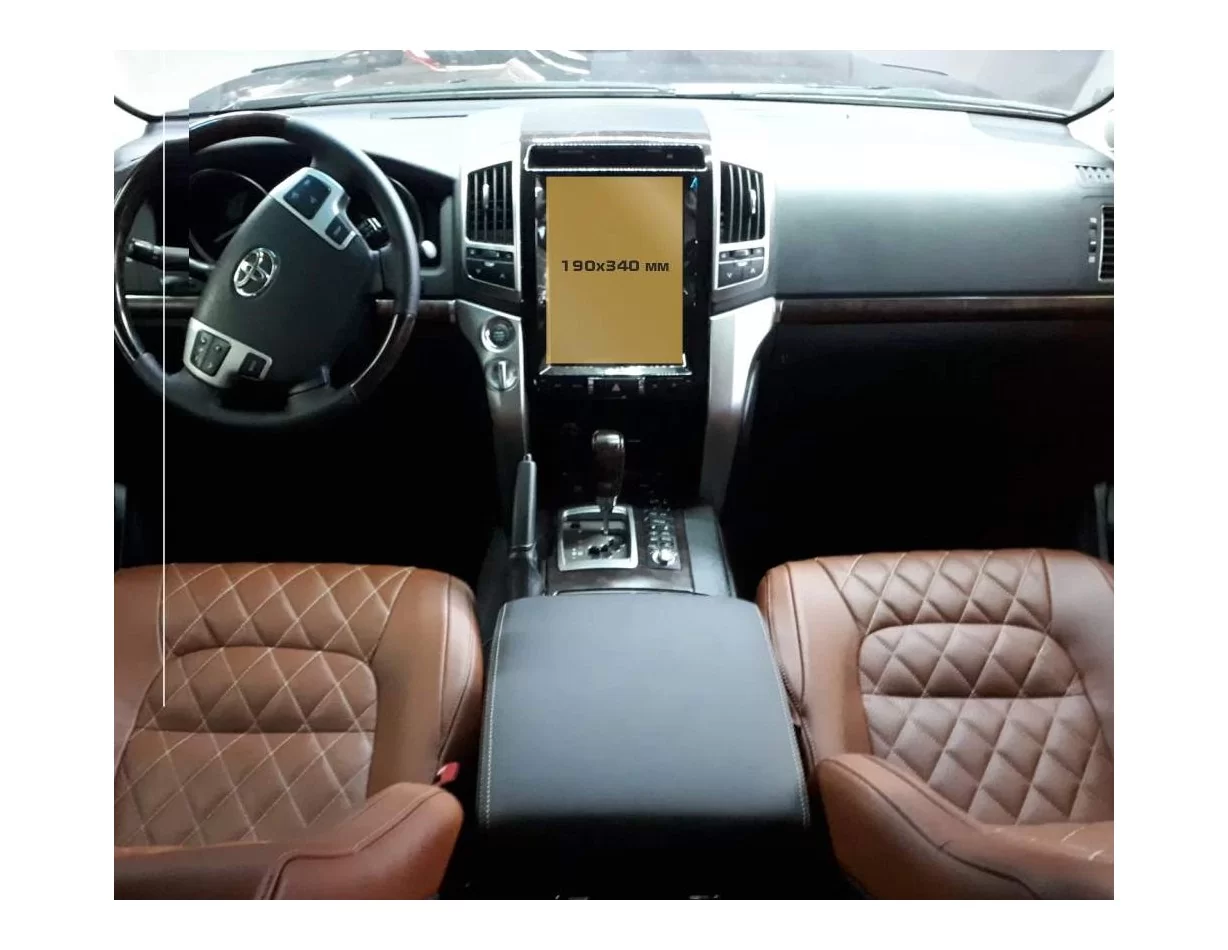Toyota Land Cruiser 200 2015 – Súčasná ochrana obrazovky Multimedia ExtraShield - 1