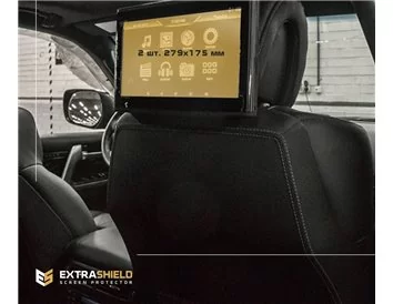 Toyota Land Cruiser 200 2015 - Present Passenger Monitors, 2 ks. ExtraShield ochrana obrazovky - 1