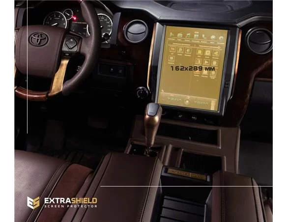 Toyota Tundra 2011 - Predstavte plnofarebný LCD monitor (13,6") ExtraShield Screen Protector - 1