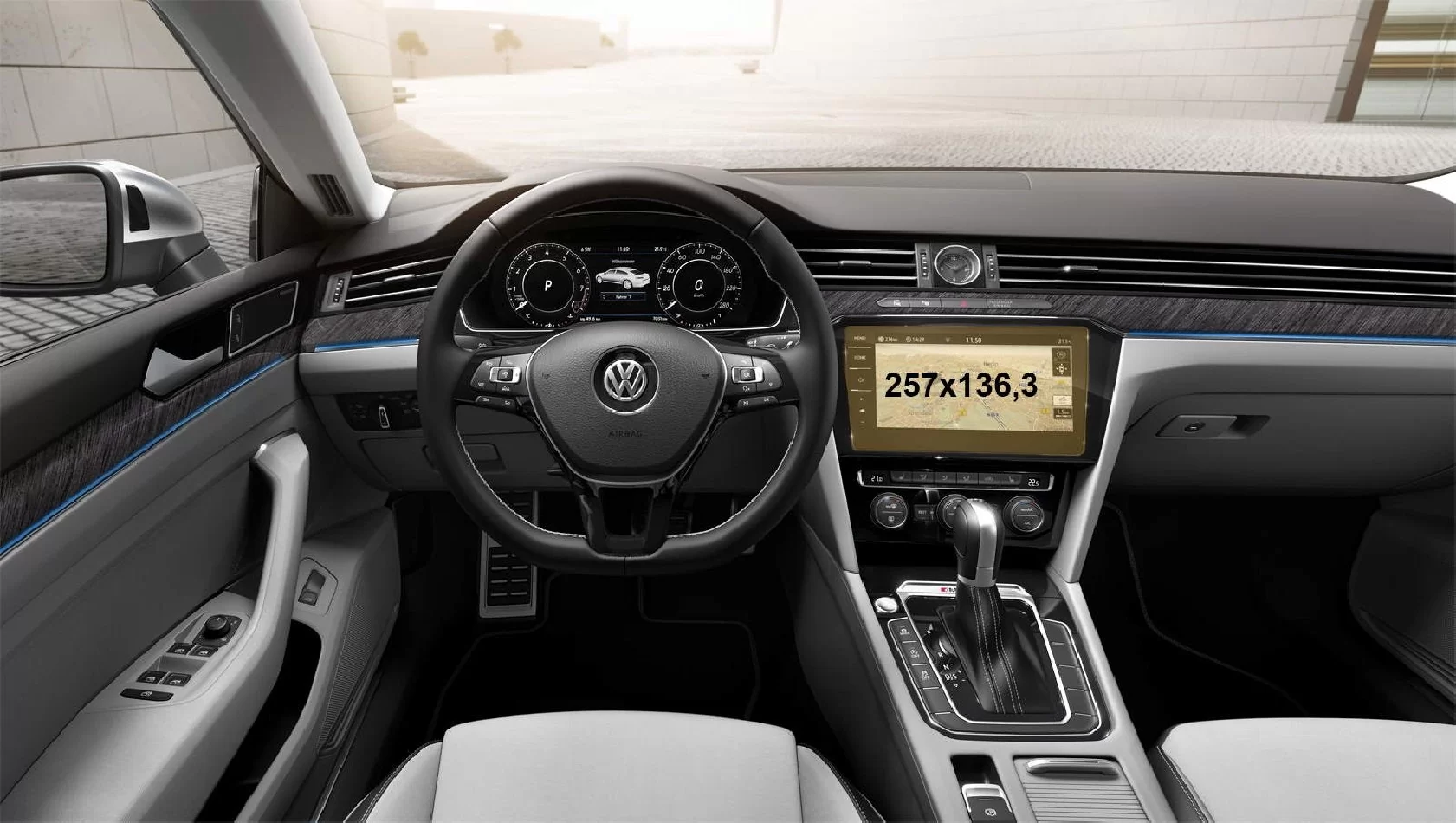 Multimediálny chránič obrazovky Volkswagen Arteon 2017 - 2020 12,3" ExtraShield - 1