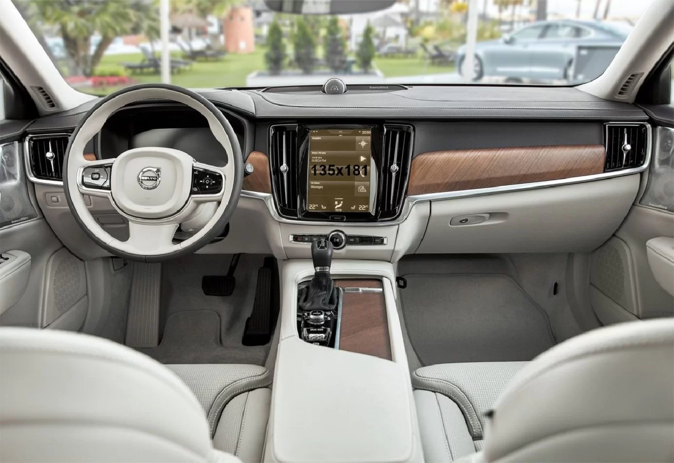 Volvo S90 2016 – súčasný multimediálny 9-palcový chránič obrazovky ExtraShield - 1
