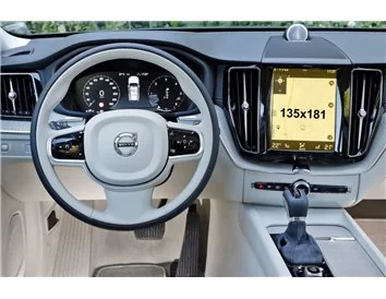 Volvo XC60 2017 – súčasný multimediálny 9-palcový chránič obrazovky ExtraShield - 1