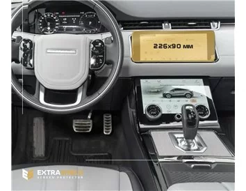 Land Rover RR Evoque (L538) 2015 - 2018 Multimediálny 10,2" chránič obrazovky ExtraShield - 1