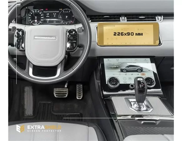 Land Rover RR Evoque (L538) 2015 - 2018 Multimediálny 10,2" chránič obrazovky ExtraShield - 1