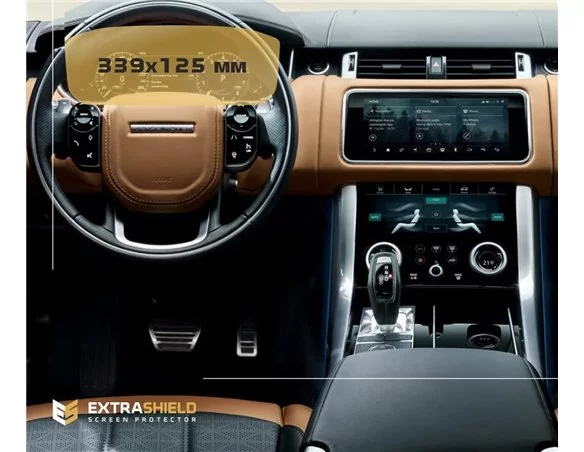 Land Rover RR Sport (L494) 2012 – súčasná ochrana obrazovky digitálneho rýchlomera ExtraShield - 1