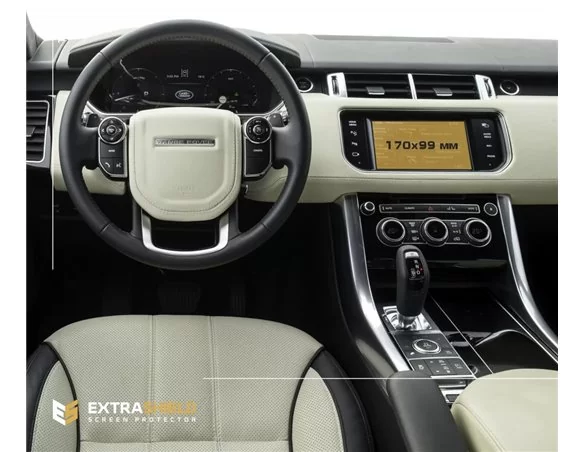 Land Rover RR Sport (L494) 2012 - 2017 Multimediálny chránič obrazovky ExtraShield - 1
