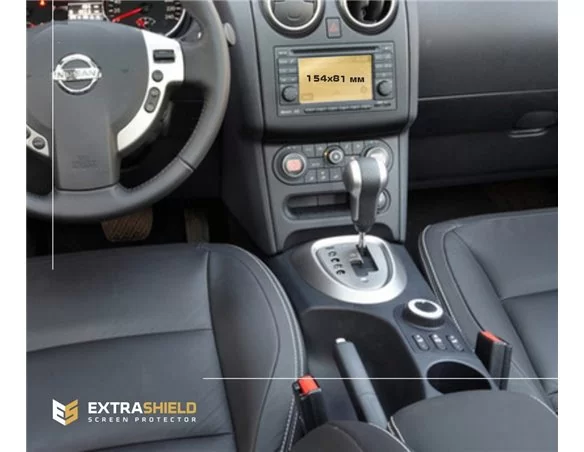 Nissan Qashqai (J11) 2013 – súčasná multimediálna ochrana obrazovky Nissan Connect 7" ExtraShield - 1