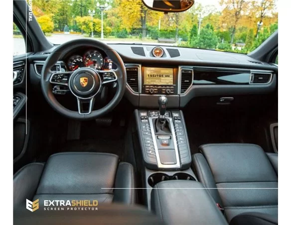 Multimediálny chránič obrazovky ExtraShield pred faceliftom Porsche Macan 2013 - 2019 - 1