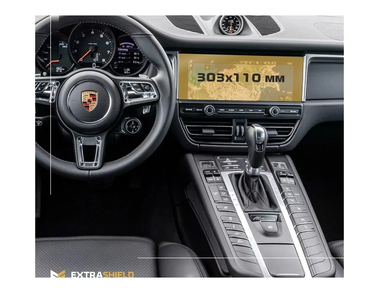 Porsche Macan Facelift 2018 – Predstavte multimediálnu 11-palcovú ochranu obrazovky ExtraShield - 1