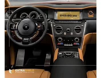 Rolls-Royce Cullinan 2018 – súčasný multimediálny 11-palcový chránič obrazovky ExtraShield - 1
