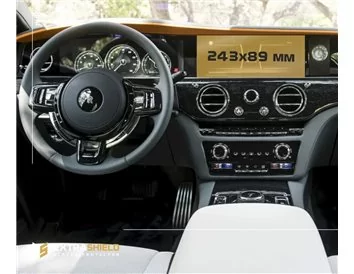Rolls-Royce Ghost 2014 – 2021 Multimediálny 8,8-palcový chránič obrazovky ExtraShield - 1