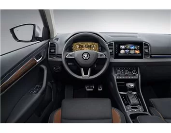 Škoda Karoq (NU7) 2017 - Súčasná ochrana displeja digitálneho rýchlomera LCD-Digi 10,25" ExtraShield