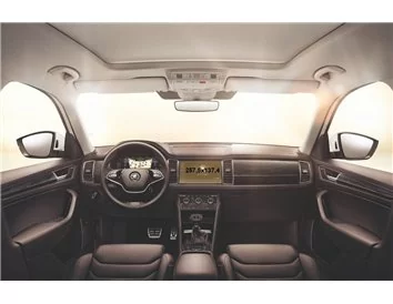 Škoda Kodiaq (NS7) 2016 - Súčasná ochrana displeja Multimedia Columbus 9,2" ExtraShield