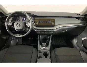 Škoda Octavia (A8) 2020 - prezentácia multimediálneho 10" krytu displeja Bolero ExtraShield - 1