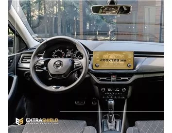Škoda Rapid 2021 - súčasný digitálny rýchlomer LCD-Digi 10,25" ExtraShield chránič obrazovky - 1