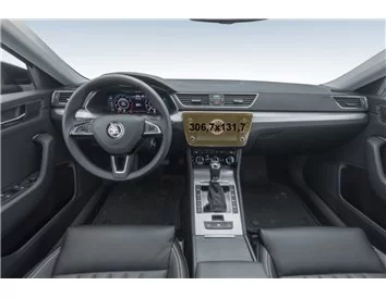 Škoda Superb (B8) 2015 - prezentácia multimediálneho krytu displeja Bolero 8" ExtraShield - 1
