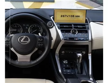 Lexus NX 2014 – súčasný multimediálny 10,3-palcový chránič obrazovky ExtraShield - 1