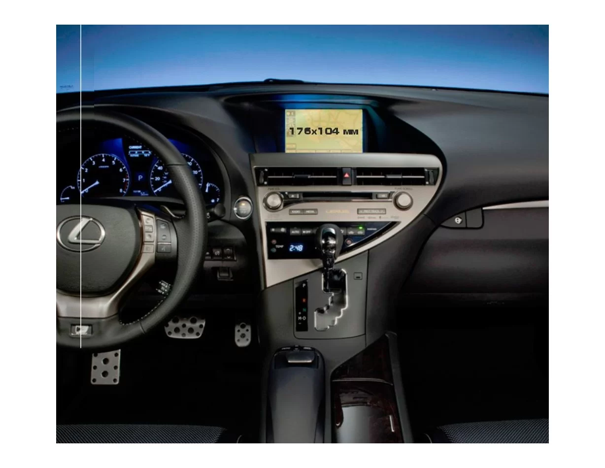Multimediálny 8" chránič ExtraShield Lexus RX 2012 – 2015 ExtraShield - 1