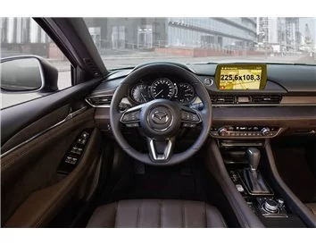 Mazda 6 2012 – súčasná multimediálna 8-palcová ochrana obrazovky ExtraShield - 1