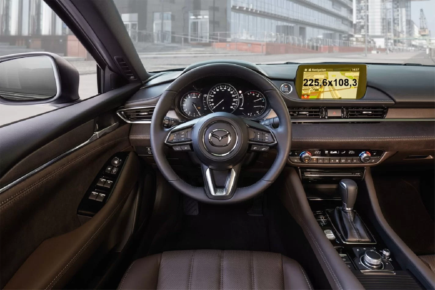 Mazda 6 2012 – súčasná multimediálna 8-palcová ochrana obrazovky ExtraShield - 1