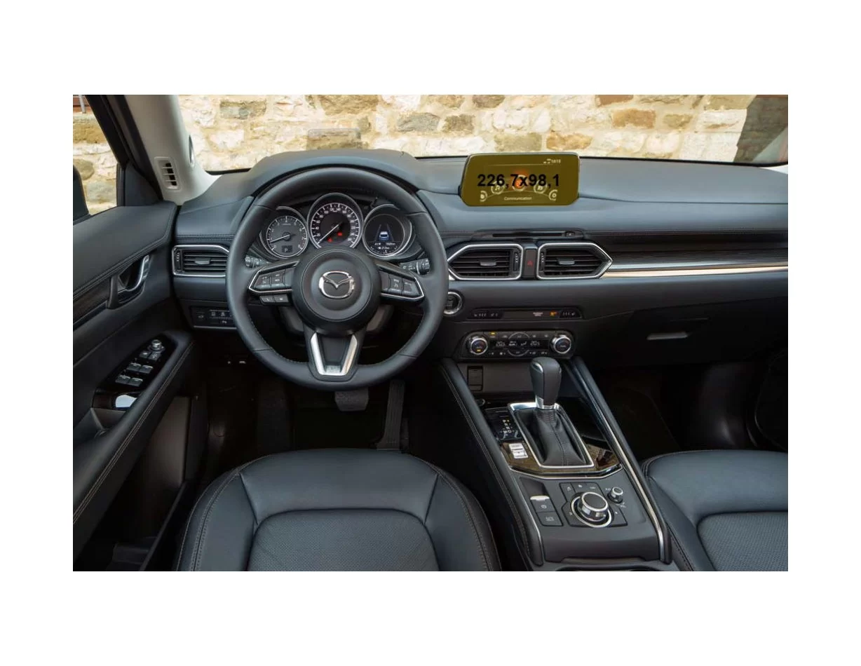 Mazda CX-5 2016 – súčasný multimediálny 8-palcový chránič obrazovky ExtraShield - 1