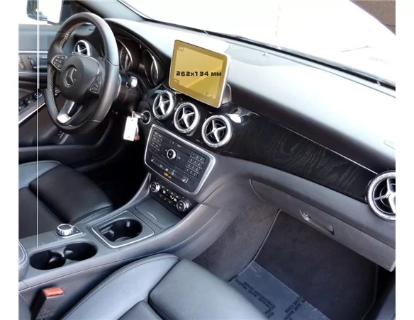 Mercedes-Benz CLA (X117/C117/X117) 2016 - 2019 Multimediálny 8-palcový chránič obrazovky ExtraShield - 1