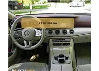 Mercedes-Benz CLS (C257) 2017 - súčasný digitálny rýchlomer + multimediálny 12,3" ExtraShield chránič obrazovky - 1