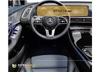 Mercedes-Benz EQC (N293) 2020 – súčasný digitálny rýchlomer + multimediálny 12,3" ExtraShield chránič obrazovky - 1