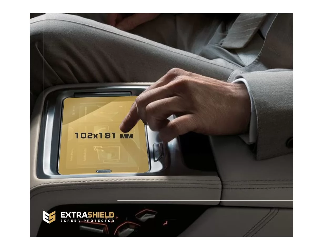 Mercedes-Benz EQS 2020 - Súčasnosť Mobilná kancelária Samsung SM-T230NZ 7" ExtraShield Screen Protector - 1