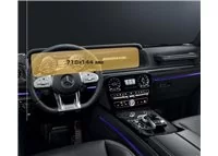 Mercedes-Benz G-class III (W464) 2018 – aktuálny digitálny rýchlomer + multimediálny 12,3" ExtraShield chránič obrazovky - 1