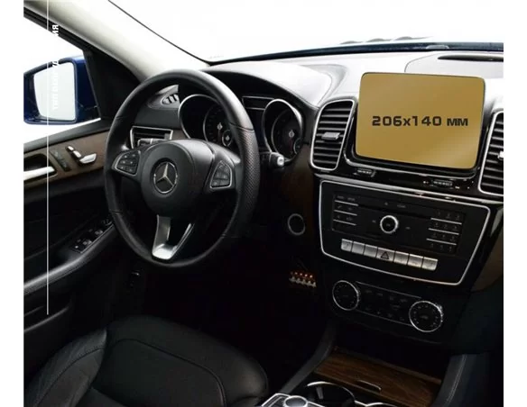 Mercedes-Benz GL (X166) 2012 - 2015 Multimediálny 8,4" chránič obrazovky ExtraShield - 1