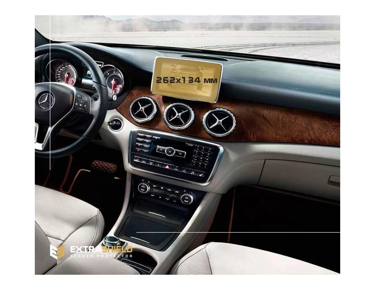 Mercedes-Benz GLA (X156) 2017 - 2020 Multimediálny 8" ExtraShield chránič obrazovky - 1