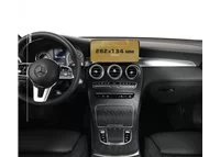 Mercedes-Benz GLC (X253/C253) 2015 - 2019 Multimediálny 8" chránič obrazovky ExtraShield - 1