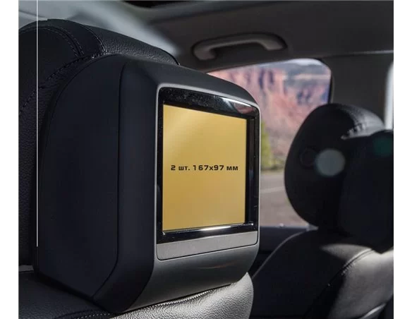 Mercedes-Benz GLS (X166) 2015 - 2019 Monitory cestujúcich (2ks,) ExtraShield Screen Protector - 1