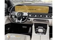 Mercedes-Benz GLS (W167) 2019 - súčasný digitálny rýchlomer + multimediálny 12,3" ExtraShield chránič obrazovky - 1 Mercedes-Benz GLS (W167) 2019 - súčasný digitálny rýchlomer + multimediálny 12,3" ExtraShield chránič obrazovky - 1