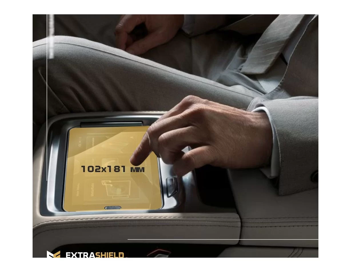 Mercedes-Benz S-class (W223/Z223) 2020 - Súčasnosť Mobilná kancelária Samsung SM-T230NZ 7" ExtraShield Screen Protector - 1