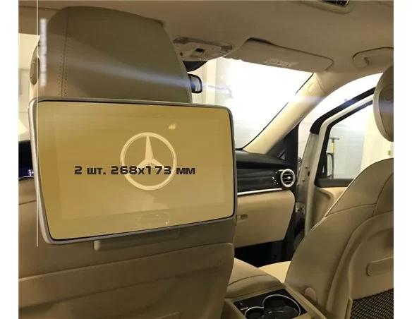 Mercedes-Benz V-class (W447) 2014 - Súčasné monitory cestujúcich (2ks,) ExtraShield Screen Protector - 1
