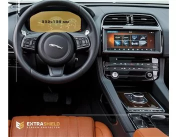 Jaguar F-PACE 2021 – súčasná ochrana obrazovky digitálneho rýchlomera ExtraShield - 1