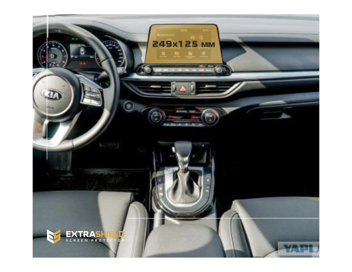 KIA Cerato 2018 – súčasný multimediálny 8-palcový chránič obrazovky ExtraShield - 1