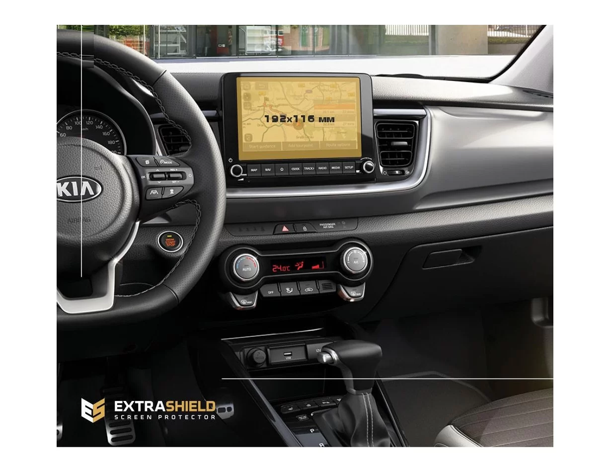 KIA Sportage 2018 - xx Multimediálny 8" chránič obrazovky ExtraShield - 1