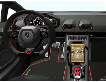 Lamborghini Huracan 2014 - Súčasné multimédiá + Climate-Control 8,4" ochrana obrazovky ExtraShield - 1