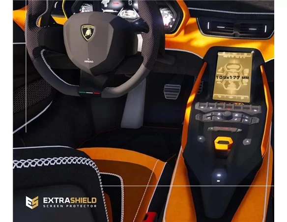 Lamborghini Sian 2019 – súčasná ochrana obrazovky digitálneho rýchlomera ExtraShield