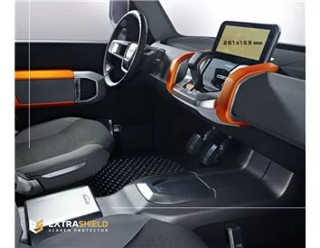 Land Rover Defender (90-110) 2019 – súčasný chránič obrazovky Multimedia Touch Pro 10" ExtraShield - 1