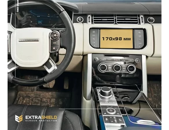 Land Rover Range Rover (L405) 2012-2017 Multimediálny 8-palcový chránič obrazovky ExtraShield - 1