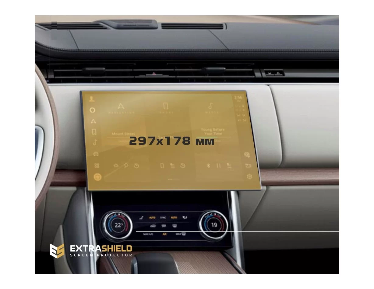 Land Rover Range Rover (L460) Autobiografia 2021 – 2022 Plnofarebný LCD monitor 13,1-palcová dotyková obrazovka ExtraShield Ochr